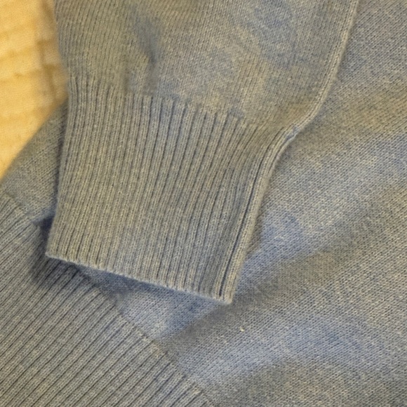 Polo Ralph Lauren Boys V-Neck Sweater – Light Blue – Size 7 - Picture 5 of 10